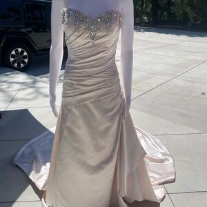 Couture Collection elegant Blush wedding dress